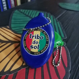 Porta Moedas Borracha - Azul