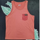 Tee Cavas Bolso - Ferrugem