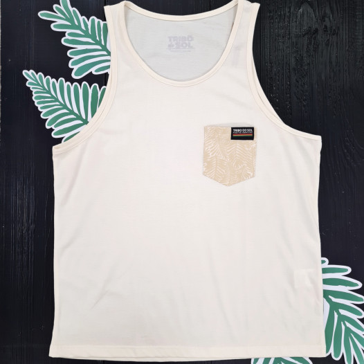 Tee Cavas Bolso - Pérola