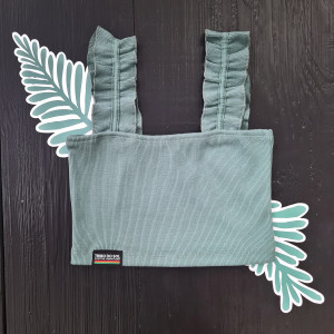 Top Folhos - Menta