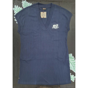 Vestido Girl Canelado V - Azulão